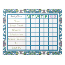 Bloco De Notas Planejador de Lembrete da Lista de Verificação Sem