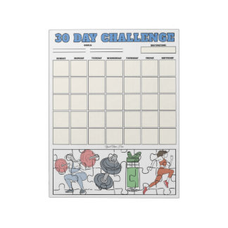 Bloco De Notas Planejador de Metas de Fitness Caderno Personaliza
