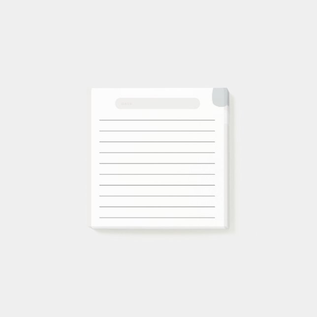 Bloco De Notas Planejador Diário (Frente)