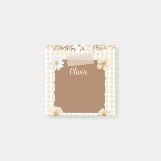 Bloco De Notas Planejador Elegante com Ênfase Suave e Acentos de