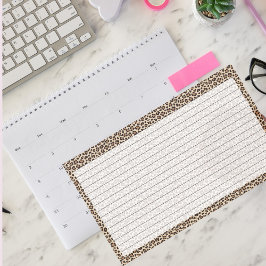 Bloco De Notas Planeje Comigo | Na moda 10"X6" Impressão em linha
