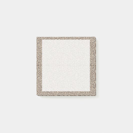 Bloco De Notas Planeje Comigo | Na moda 3"x3" Impressão de Chita 