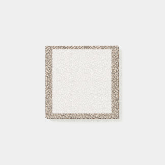 Bloco De Notas Planeje Comigo | Na moda 3"x3" Impressão de Chita