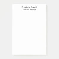 Planilha profissional moderna minimalista