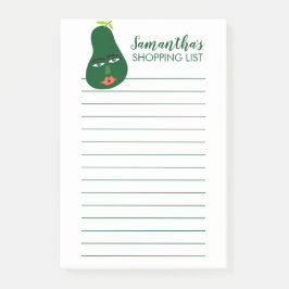 Bloco De Notas Plano de Refeições da Lista de Compradas da Grocer