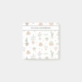 Bloco De Notas Plantas Cuecas e Sucultivos