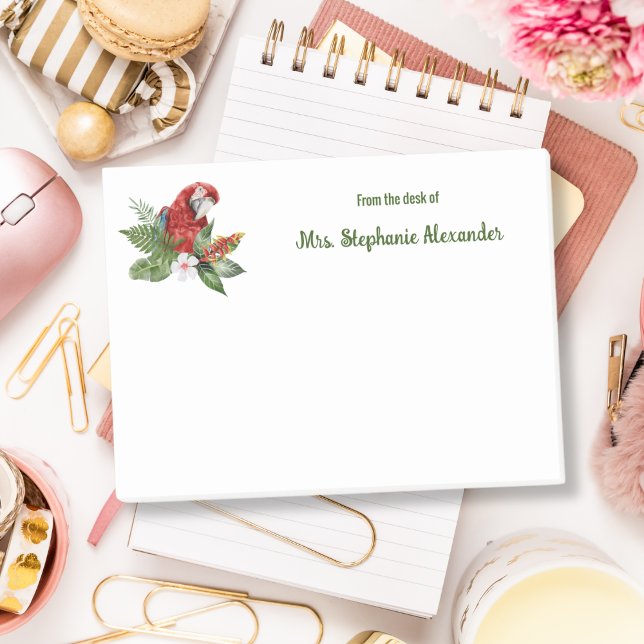 Bloco De Notas Pó De Aquarela De Pássaros A Partir Da Mesa Do Sti (Criador carregado)