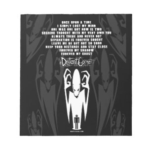 Bloco De Notas Poema da sombra