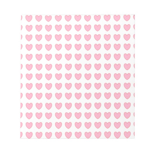 Bloco De Notas Polka Hearts (Frente)