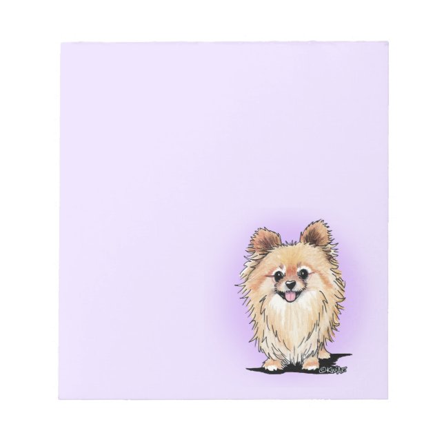 Bloco De Notas Pomerânia  (Frente)