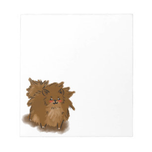 Bloco De Notas Pomeranian
