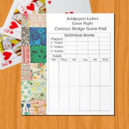 Bloco De Notas Pontuação da Ponte de Patchwork Vintage