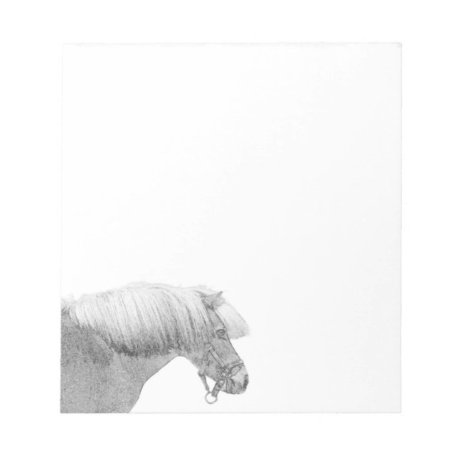 Bloco De Notas Pony Notepad (Frente)