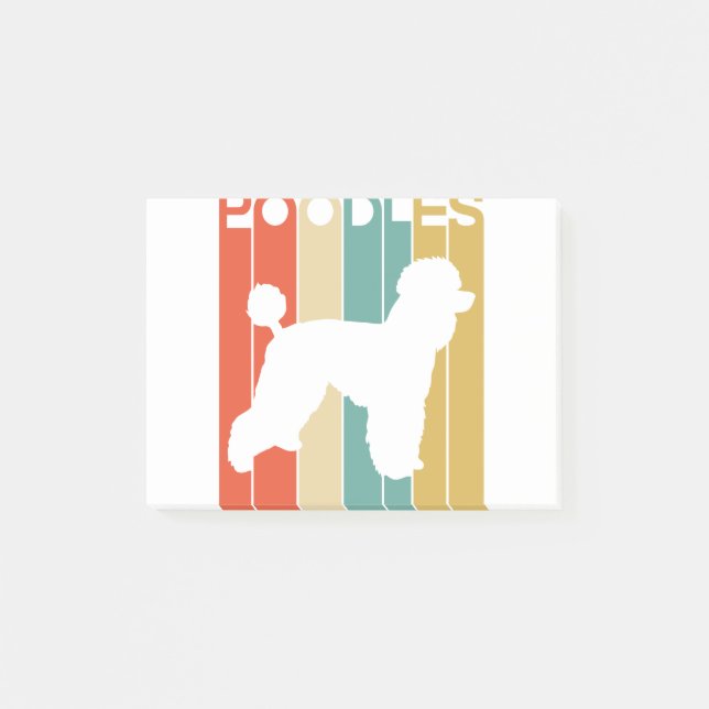 Bloco De Notas Poodles (Frente)