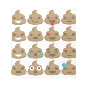 Bloco De Notas poop emojis