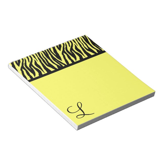 Bloco De Notas Pop Zebra (Inclinado)