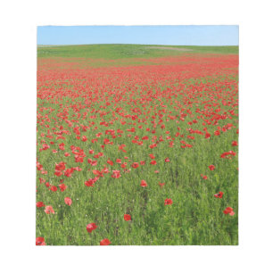 Bloco De Notas Poppies vivos!