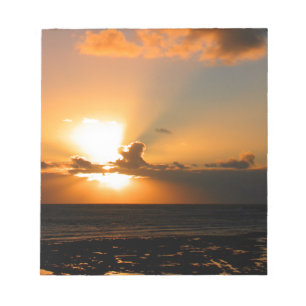 Bloco De Notas Por do sol
