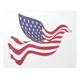 BLOCO DE NOTAS PORTA DE PAZ AMERICANA