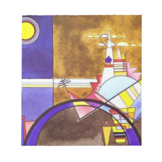 Bloco De Notas Porta do Excelente de Kiev Wassily Kandinsky
