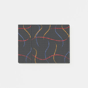 Bloco De Notas Portas e Splatter de Pintura Retroativa