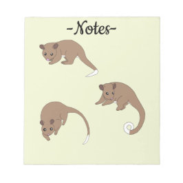 Bloco De Notas Possums de Cauda Anelada
