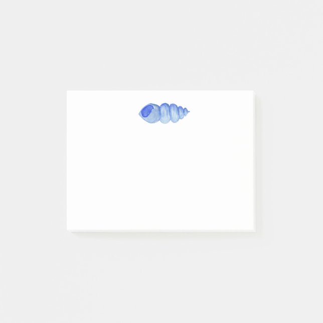 Bloco De Notas Post-it Concha Aquarela (Frente)