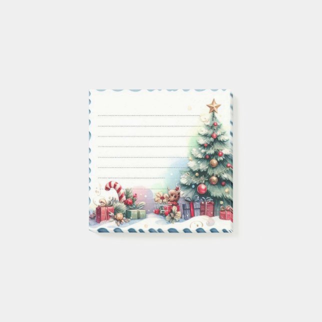 Bloco De Notas Post-it de Natal (Frente)