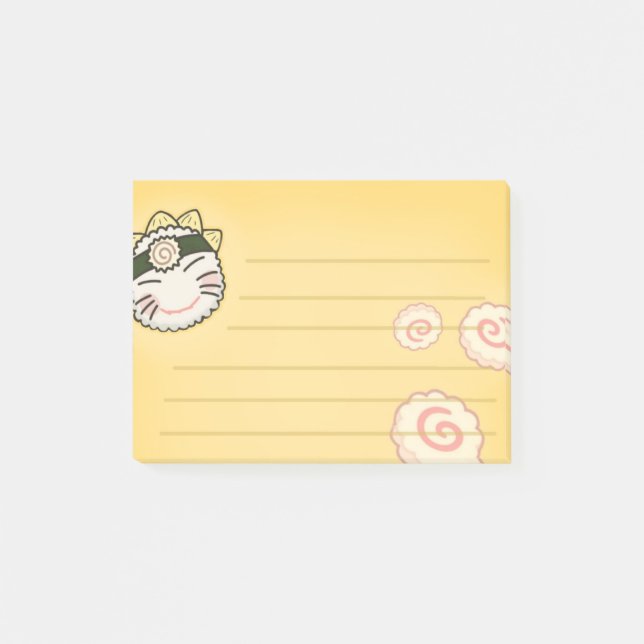 Bloco de notas Post-it do Naruto  (Frente)