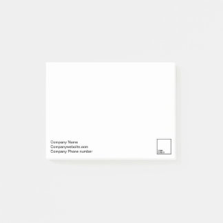 Bloco De Notas Post-it marcados promocional 4" x3 "