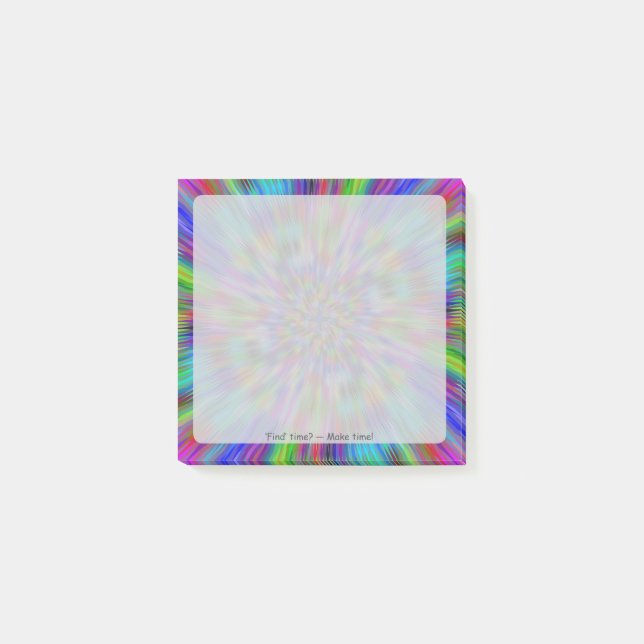 Bloco De Notas Post-it Notes — Make time (Frente)