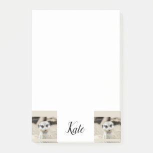 Bloco De Notas Post-it Notes Suricata