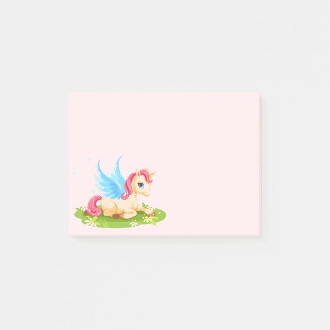Bloco De Notas Post-it-Notes-Unicorno (Frente)