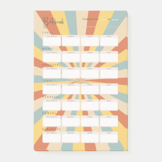 Bloco De Notas Post-it® Post-It Plannificateur de menus