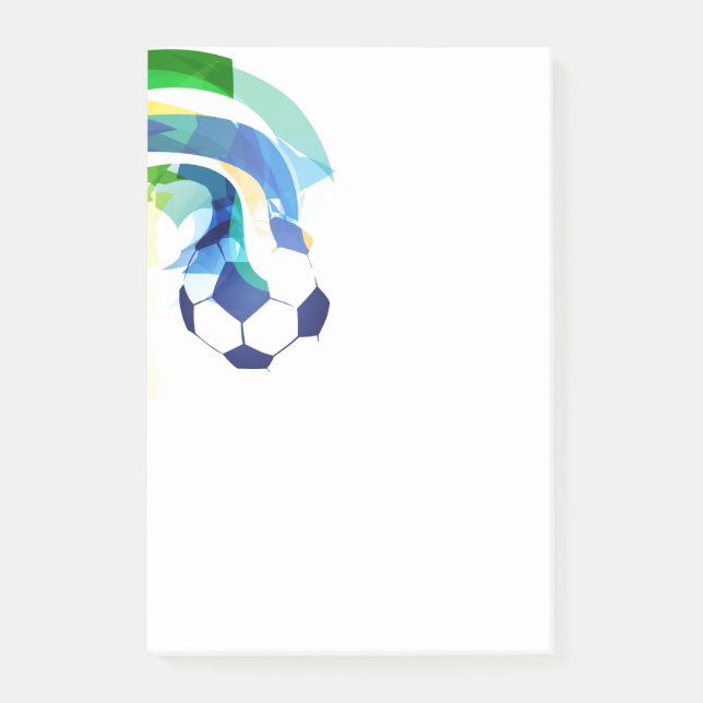 Bloco De Notas Postar Anotações-Futebol (Frente)
