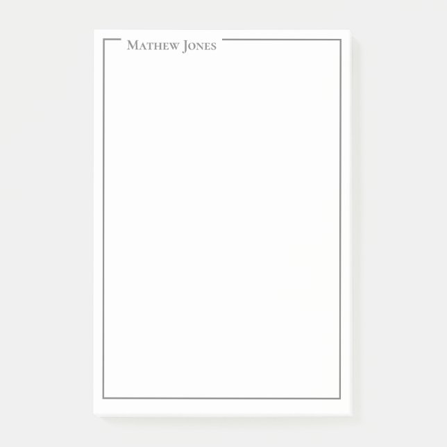 Bloco De Notas Postar Notas (Frente)