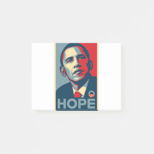 Bloco De Notas Poster da esperança de Barack Obama