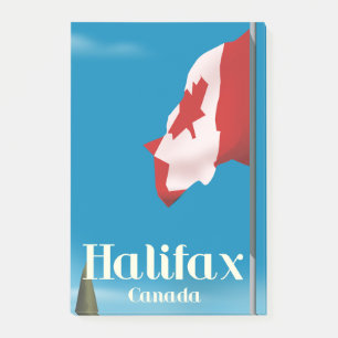Bloco De Notas Poster de viagens Halifax Canadá