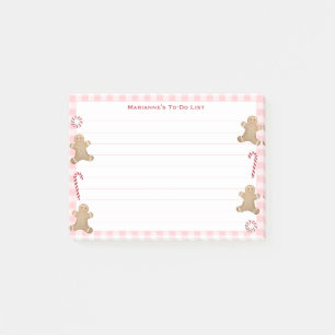 Bloco De Notas Posto de Lista de Tarefas Pendentes de Natal - Can