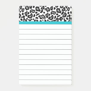 Bloco De Notas Posto de Professores do Escritório Leopardo Branco
