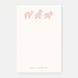 Bloco De Notas Posto do Animal Cookie Parade Kid - Morango