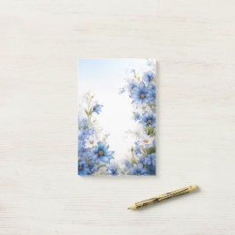 Bloco De Notas Posto Floral Elegante Elegante - Barragem de Flor