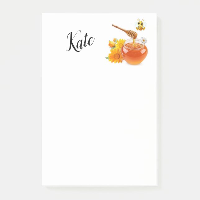 Bloco De Notas Posto-it Nota Abelha (Frente)