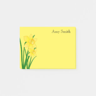 Bloco De Notas Posto-it-Notas-Daffodils