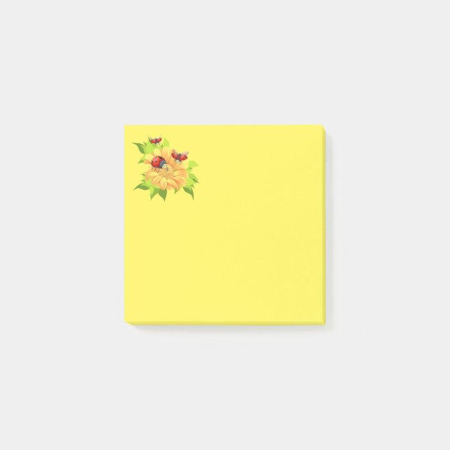 Bloco De Notas Posto-it-Notes-Ladybugs (Frente)