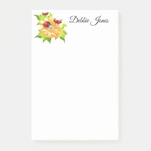 Bloco De Notas Posto-it-Notes-Ladybugs