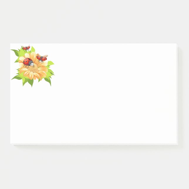 Bloco De Notas Posto-it-Notes-Ladybugs (Frente)