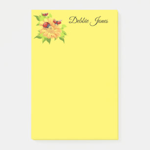 Bloco De Notas Posto-it-Notes-Ladybugs