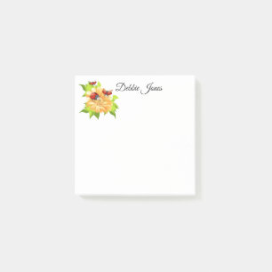 Bloco De Notas Posto-it-Notes-Ladybugs