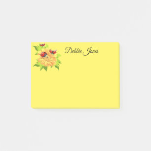 Bloco De Notas Posto-it-Notes-Ladybugs